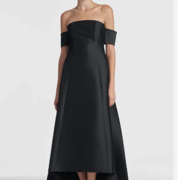 sachin and babi black dress Sachin & Babi Marta Gown - Noir Bouquet